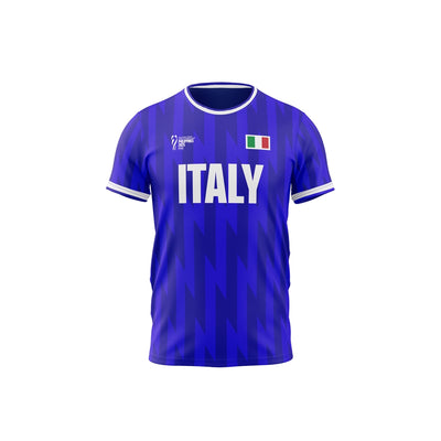 ITALY JERSEY SHIRT NAVY BLUE