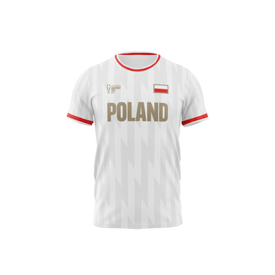 POLAND JERSEY SHIRT WHITE